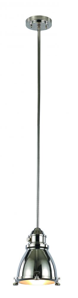 1LT PENDANT-RETRO INDUST-SM-PN